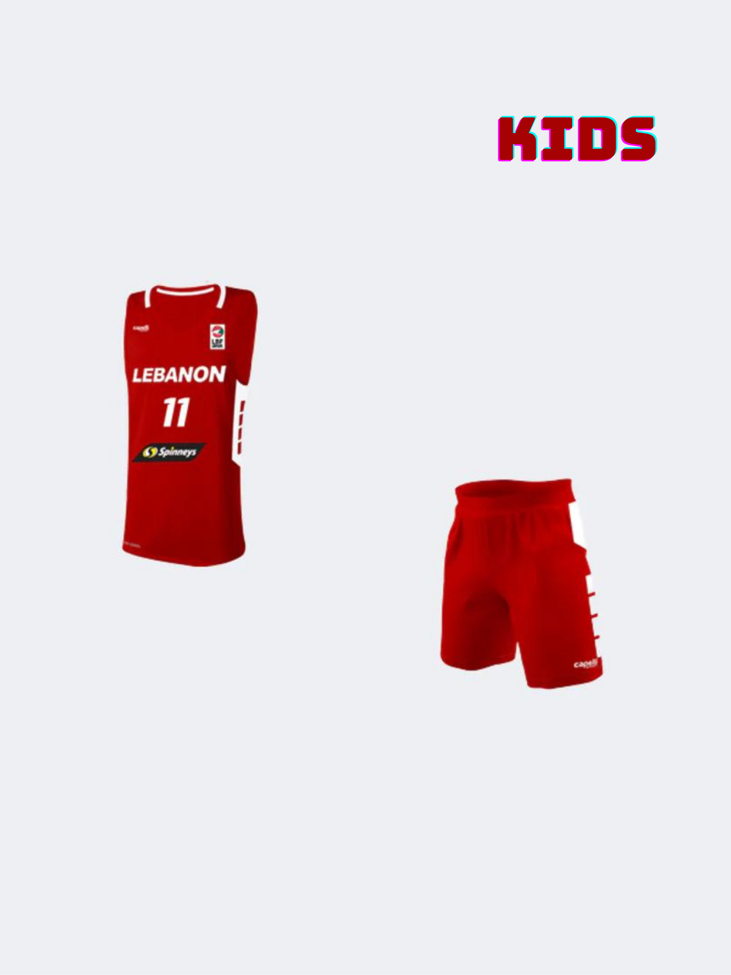 Lebanese National Team Ali Haidar Set Kids