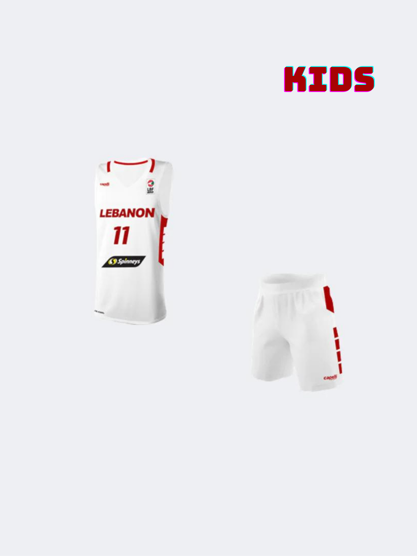 Lebanese National Team Ali Haidar Set Kids