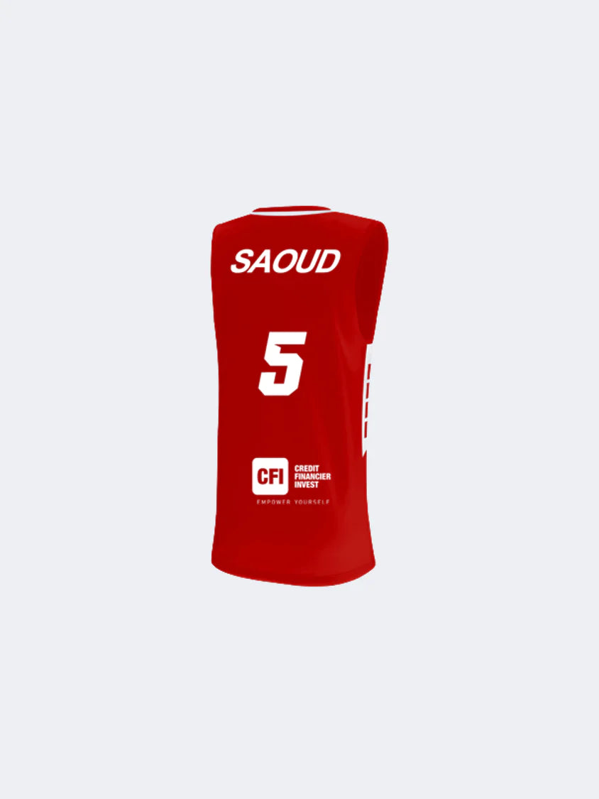 Lebanese National Team Amir Saoud Jersey Unisex Red