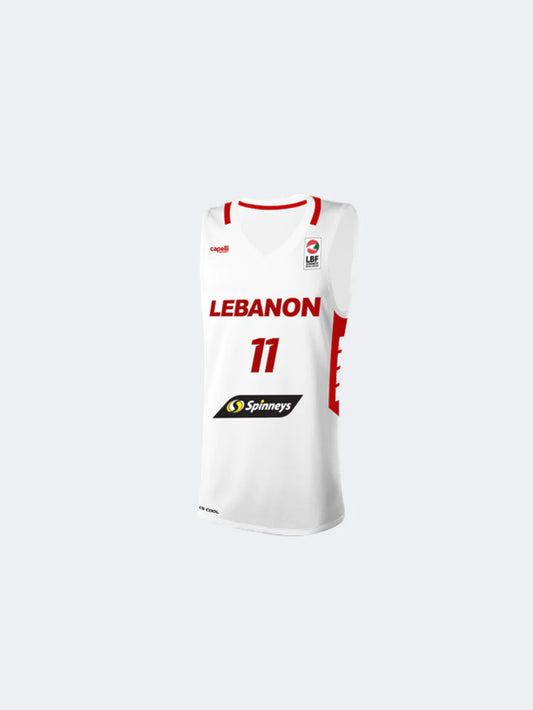 Lebanese National Team Ali Haidar Jersey Unisex white