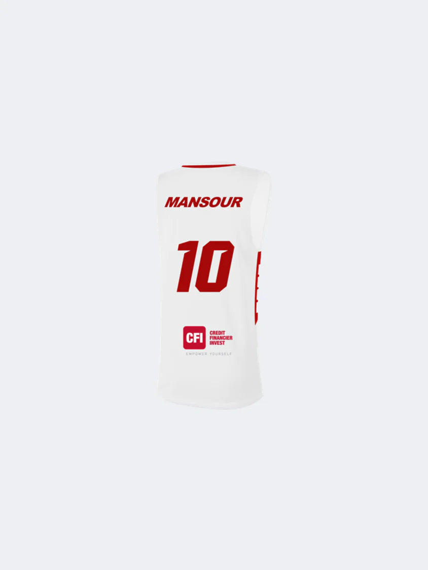 Lebanese National Team Ali Mansour Jersey Unisex white