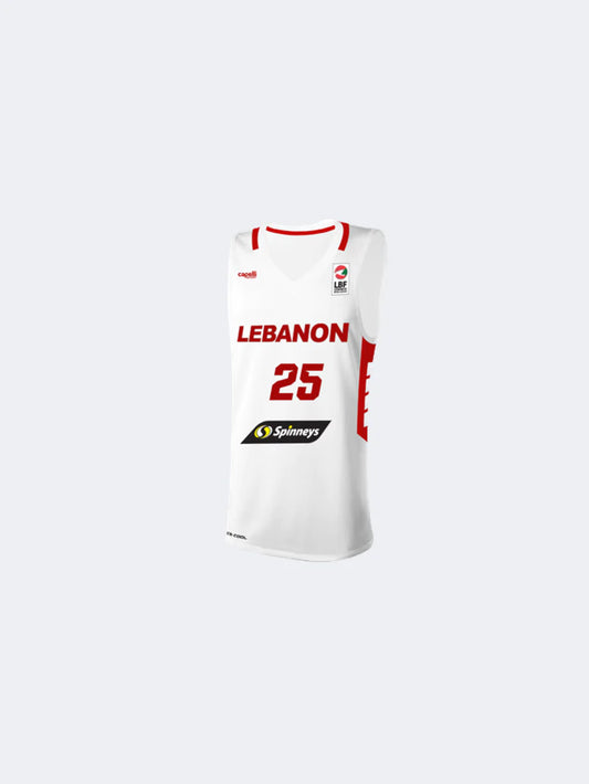 Lebanese National Team Ali Mezher Jersey Unisex white