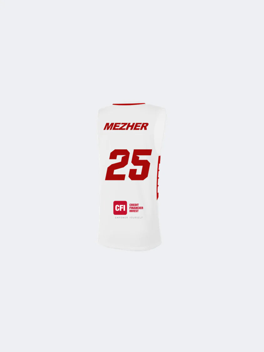 Lebanese National Team Ali Mezher Jersey Unisex white