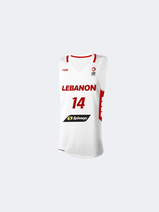 Lebanese National Team Karim Ezz El Din Jersey Unisex white