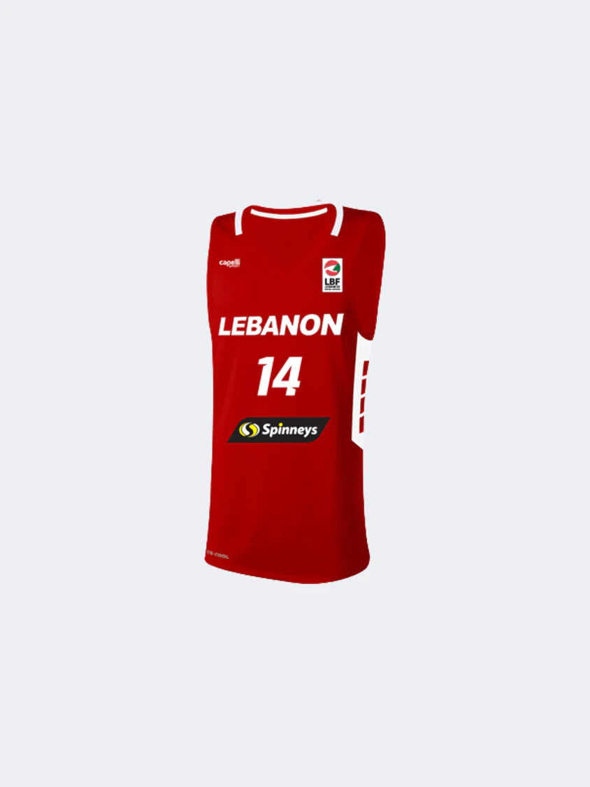 Lebanese National Team Karim Ezz El Din Jersey Unisex Red