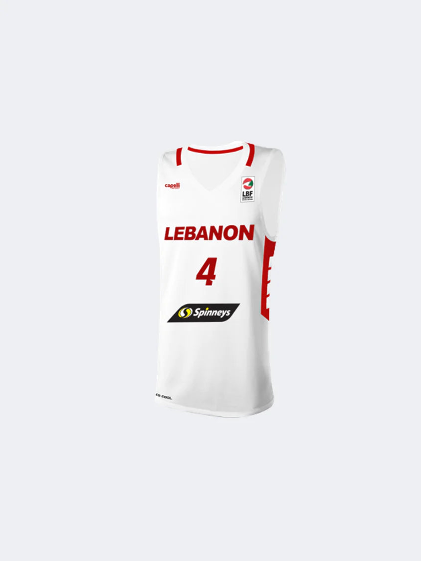 Lebanese National Team Omari Spellman Jersey Unisex white