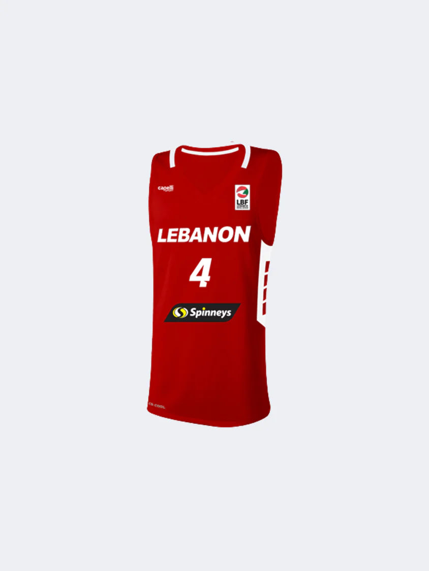 Lebanese National Team Omari Spellman Jersey Unisex Red