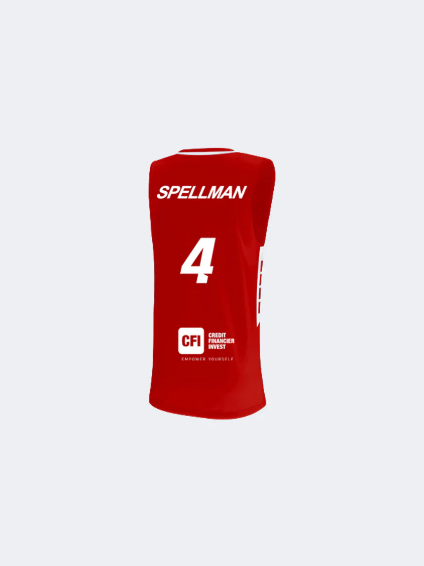 Lebanese National Team Omari Spellman Jersey Unisex Red