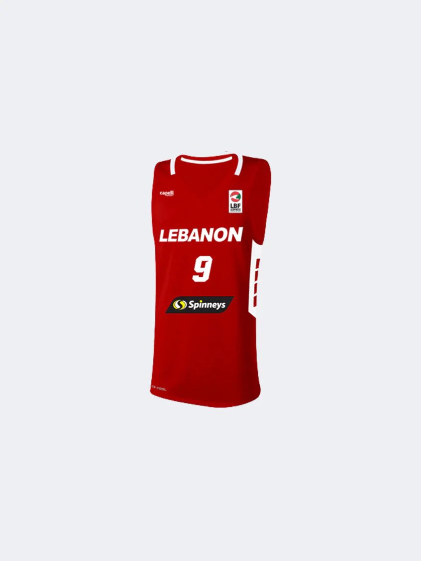 Lebanese National Team Sergio Darwich Jersey Unisex Red