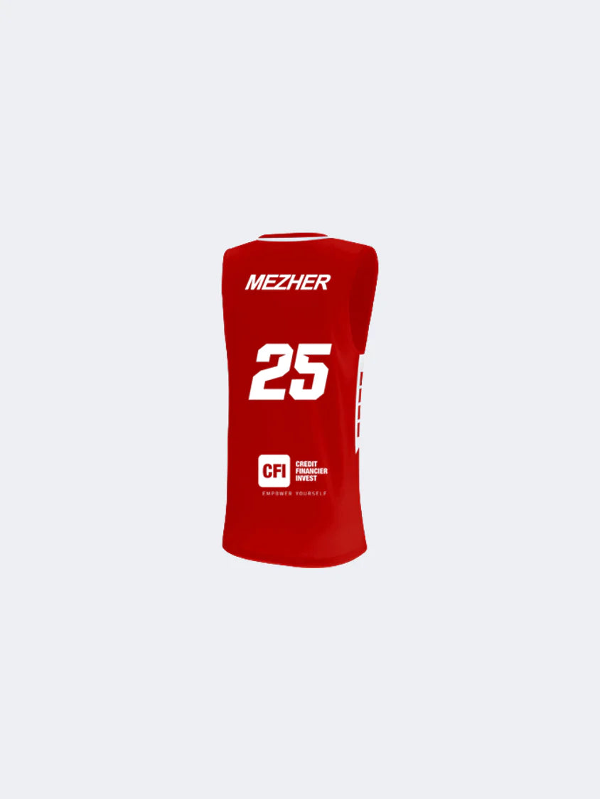 Lebanese National Team Ali Mezher Jersey Unisex Red