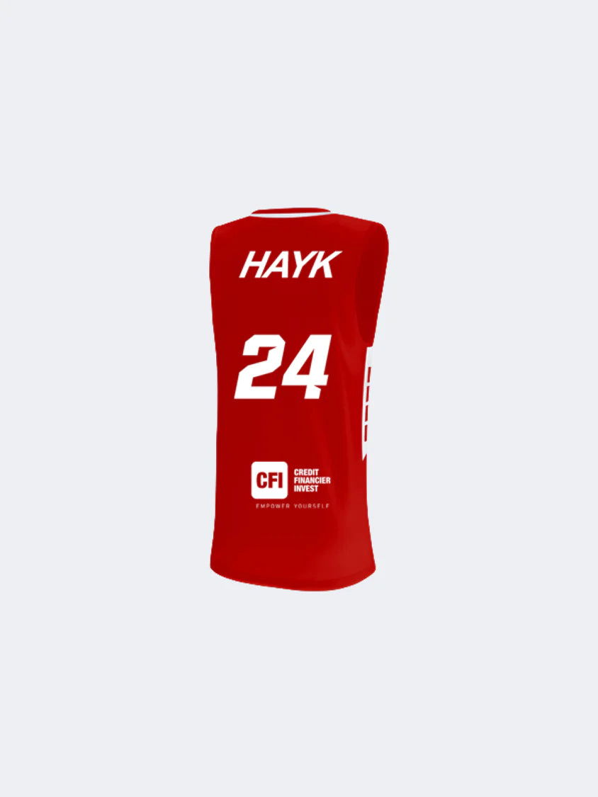 Lebanese National Team Hayk Gyokchyan Jersey Unisex Red